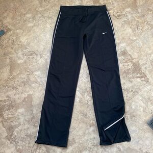 Nike Dri-Fit zip bottom Athletic Pants S 4-6